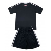 Echipament fotbal Manchester United Portar Tricou Treilea 2024-25 pentru copii maneca scurta (+ Pantaloni scurti)